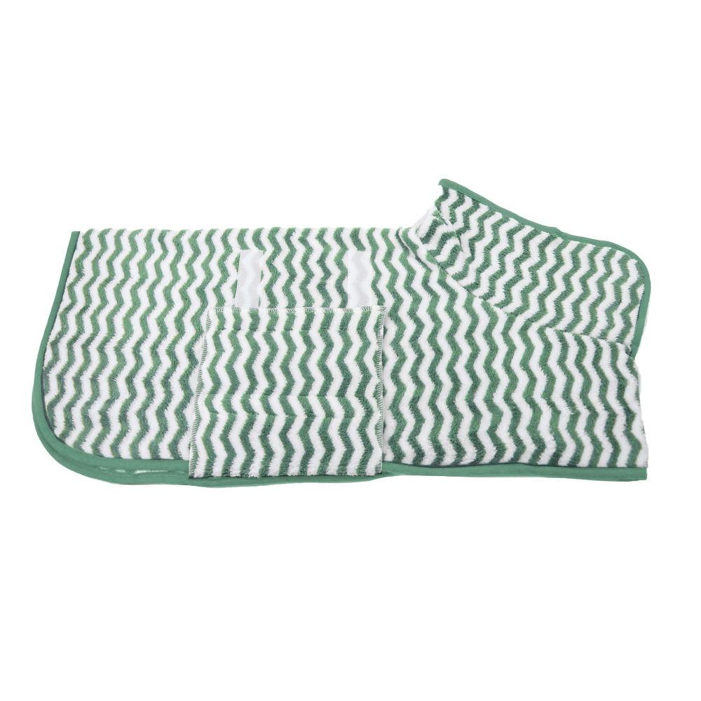 Keeping Warm Dog Bath Robe Super Absorbent Dog Drying Coats Indoor Outdoor Use