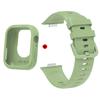 For Huawei Watch Fit 3 Strap Silicone Watchband and Watch Case Replacement Durable and Adjustable Wristband 2-in-1
