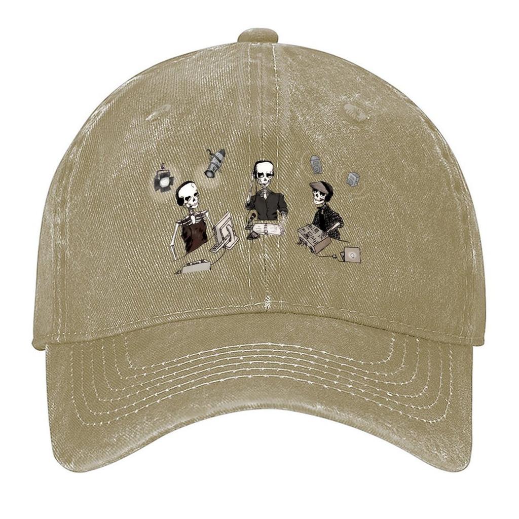 2026 Skeleton Crew Baseball Cap Cute Icon Sunscreen Horse Hat Woman Hats Men's
