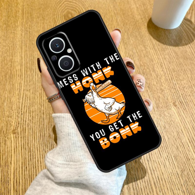 Duck Goose Honk Bonk Funny Meme Case For OPPO Find X2 X3 Neo Lite X6 X5 Pro Reno 8T 7 3 2Z 4Z 5Z 5 6 8 4 Lite Back Cover