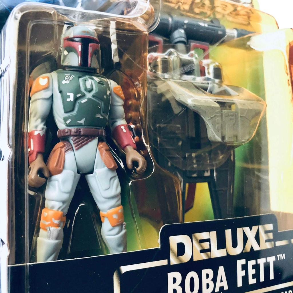Star Wars Deluxe Figure Boba Fett with Wing Blast Rocket Pack