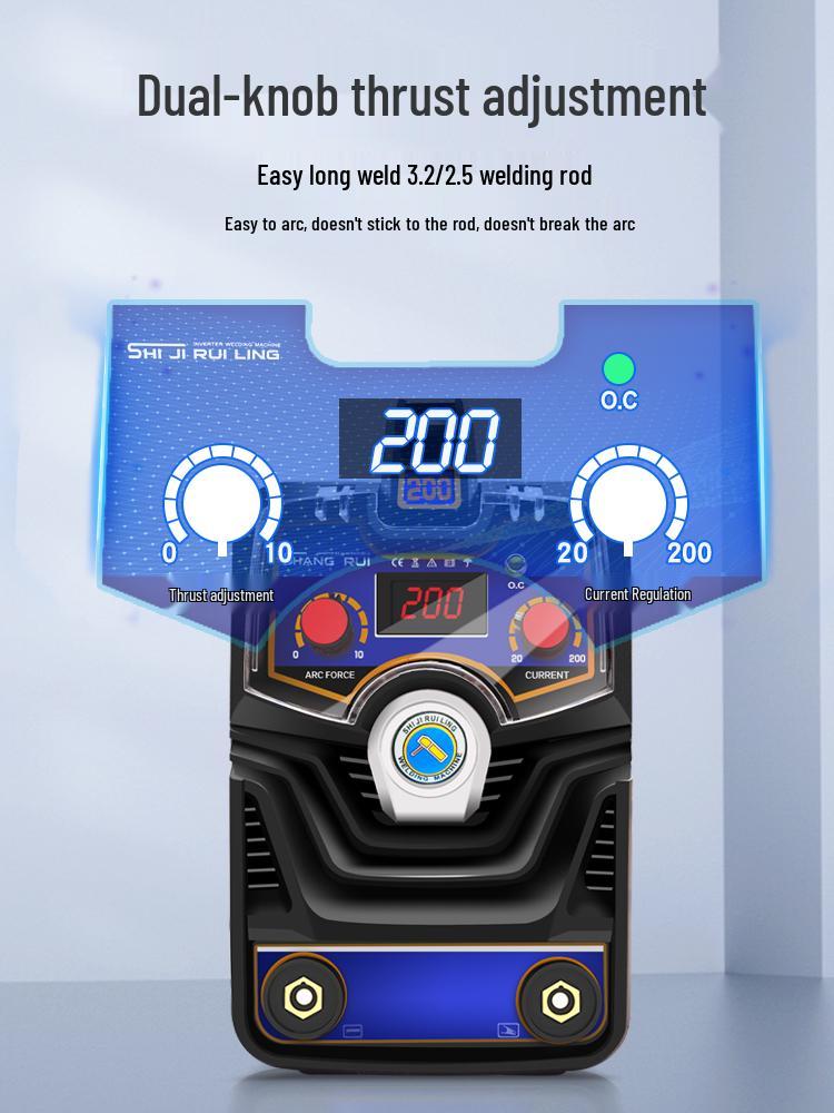 Shijiruiling ZX7200 250, 220V Portable Automatic Mini Household Welder