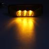 Ygmylandbb LED Truck Side Marker Lamp, 24V, , 3-LED Side Light, Car Width Light,
