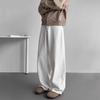 JYL Men's Straight Jeans Spring Autumn Vintage Teen Loose Wide-Leg Floor Denim