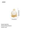 Trendy European & American Titanium Steel Enamel Jewelry: Pendant, Bracelet, Necklace, Earrings in Stainless Steel