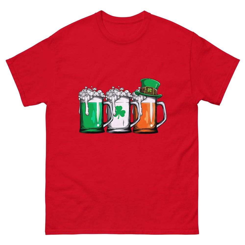 Irish Beer Ireland Flag St Patricks Day Unisex Unisex Leprechaun Tshirt S
