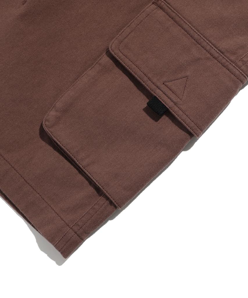 ISTKUNST Cargo Midi-Over Pants_Pinkbrown(Ik2Emmpa60A)