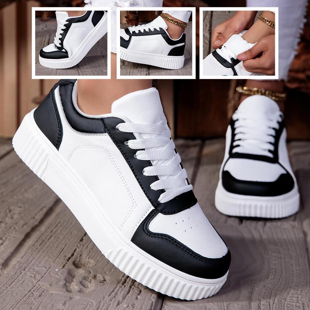 Unisex Four-Season Trendy Canvas Shoes: Lightweight, Comfortable, Thick-Soled Sneakers for Men & Women