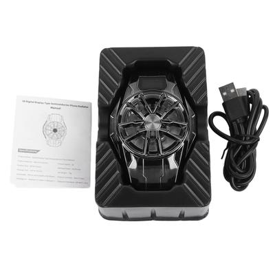 Phone Cooler Phone Cooling Fan Efficient Cooling USB Plug In Compact Semiconductor Cellphone