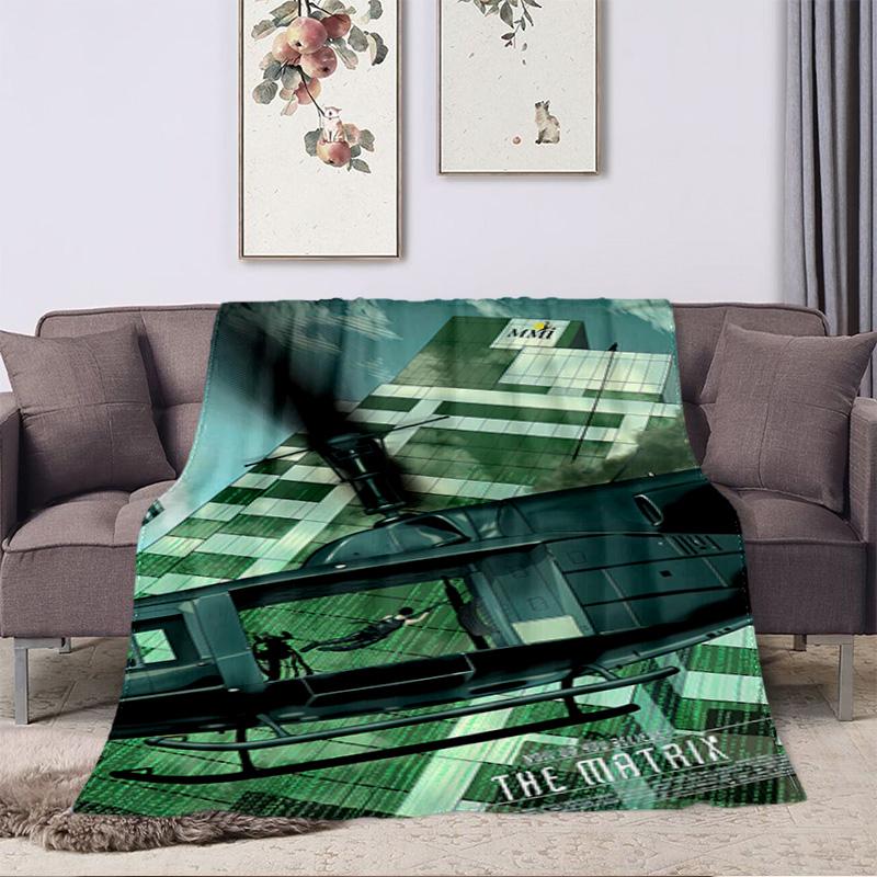 Matrix Blanket Suitable All Seasons Soft Comfortable Sofa Office Home Blanket Holiday Birthday Gift Blanket Soft And Comfortable Sofa Blanket Sheet