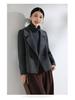2025 Autumn/Winter Korean Style Short Double-Sided Wool Coat for Women - Fashionable, Versatile, and Loose Fit.