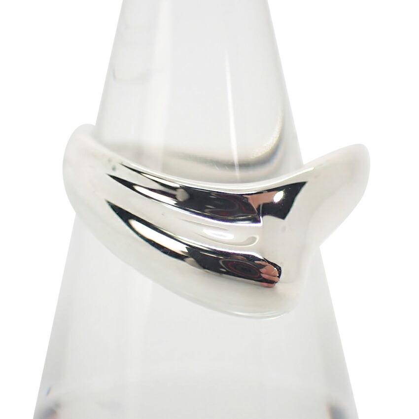 

[Used] TIFFANY/Tiffany 925 Heart Wave Ring No. 7.5 [g309-71]