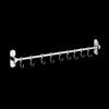 Drill-Free Stainless Steel Wall-Mounted Hook Rack
