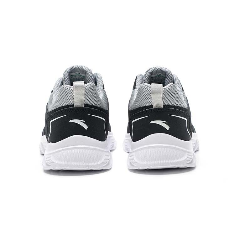Anta Running Collection Wear Resistant And Waterproof Low Top Running Shoes Men's Black 912355515-1