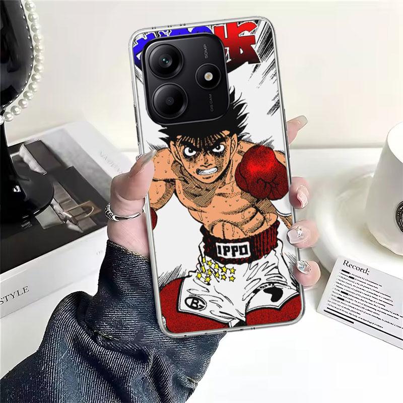 Hajime No Ippo Comics Soft Phone Case For Xiaomi Redmi Note 15 14 14S 13 12 Pro Plus 12S 11 11S 11E 10 10S 11T 5G Fundas Coque R