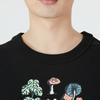 Puma Downtown Graphic Tee Cartoon Alphabet Pattern Casual Short Sleeve T-Shirt Men Tops Black 535400-51