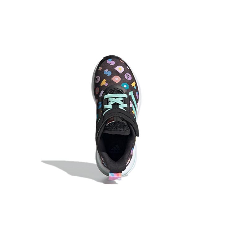 Scarpe da Ginnastica per Bambini LEGO x Adidas FortaRun J Resistenti all'Abrasione Basse Nero Blu Bambino FZ0399