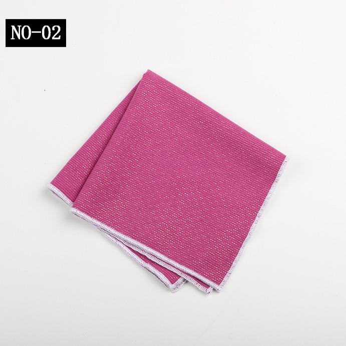 Men'S Pocket Towel Suit Shirt Dress Banquet Wedding Bright Silk Macaron Small Handkerchief Square Towel