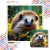 Neuankömmling 5D DIY Vollkreis Diamantmalerei "Igel" Stickerei Kreuzstich Heimdekor Geschenk