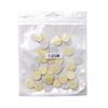 Yousheng 50Pcs Pedicure Sandpaper Safe Self-adhesive 15mm Nail Polishing Disc Replacement Sandpaper for Household