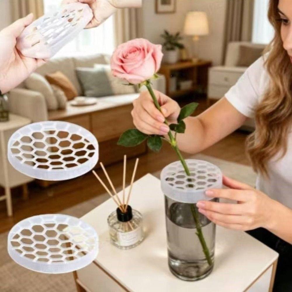 DIY Arrangement Holder Vase Grid Insert Flower Arrangements Supplies Flower Grid Flower Display