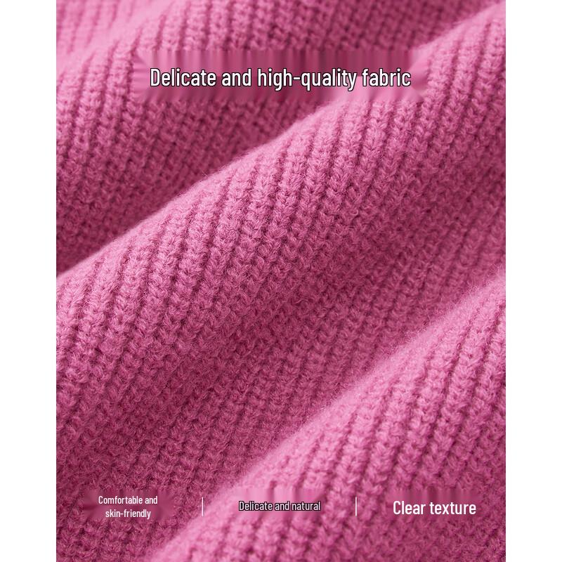 IEF Women's Round Neck Knitted Sweater