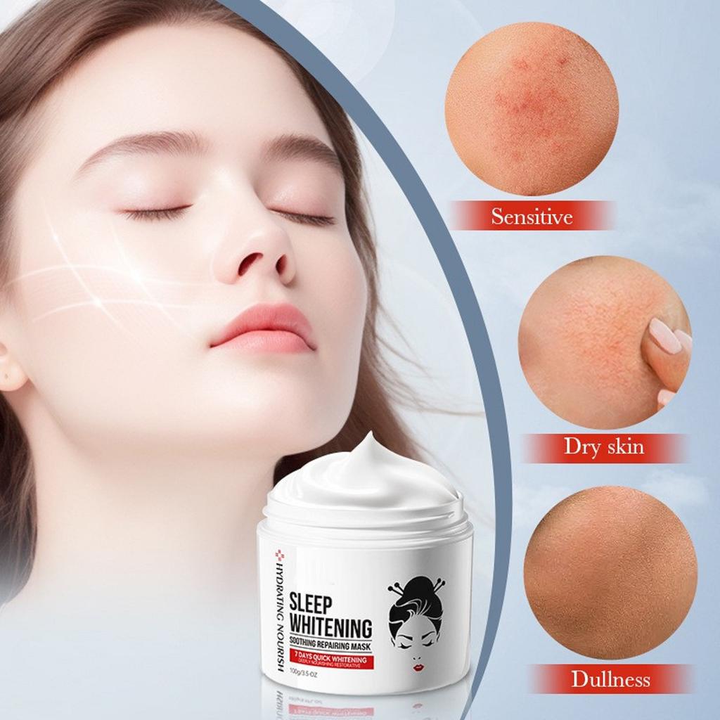 Moisturizing And Repairing Dry And Cracked Skin ,Whitening, Soothing, Moisturizing Facial Mask Sleep Facial Mask 100g
