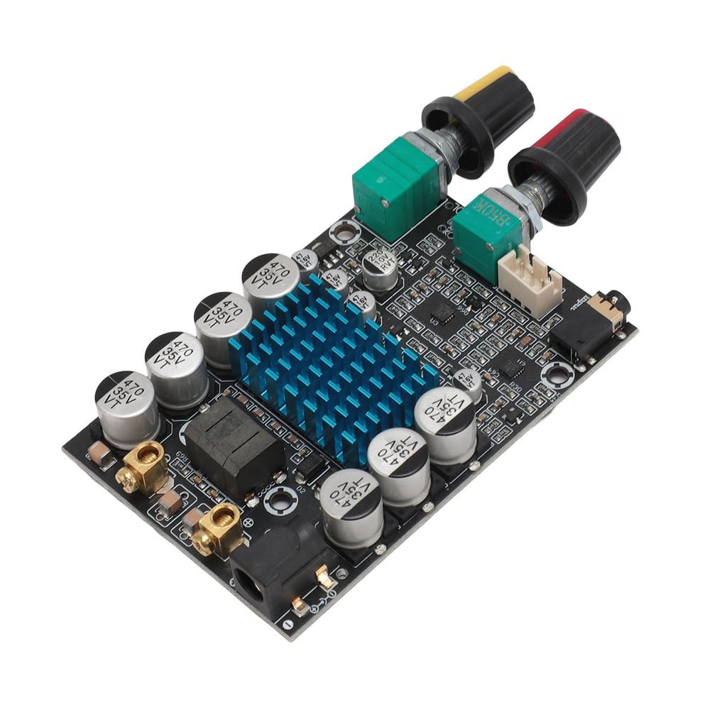 Subwoofer Amplifier Board Mono 100W High Power Digital Amplifier Module for DIY Speaker Black 12‑24V