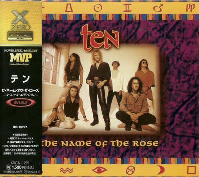 CD TEN - Name Of The Rose XRCN1291 ZERO CORPORATIO 1996 Japan ObiRock Used