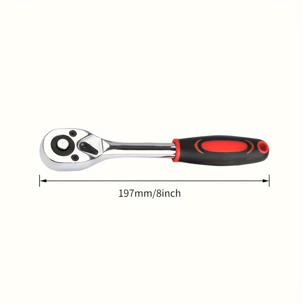 1/4" 3/8" 1/2"inch Ratchet Wrench 24 Teeth Extending Telescopic Ratchet Socket Wrench Tool Plate Ratchet Handle Wrench Tools