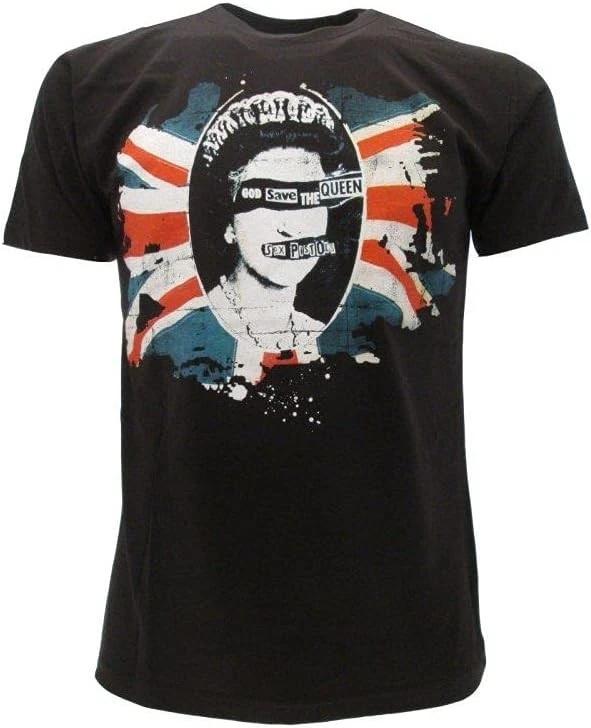 Sex Pistols Official T-Shirt GOD SAVE THE QUEEN Original Black Punk Rock 4XL
