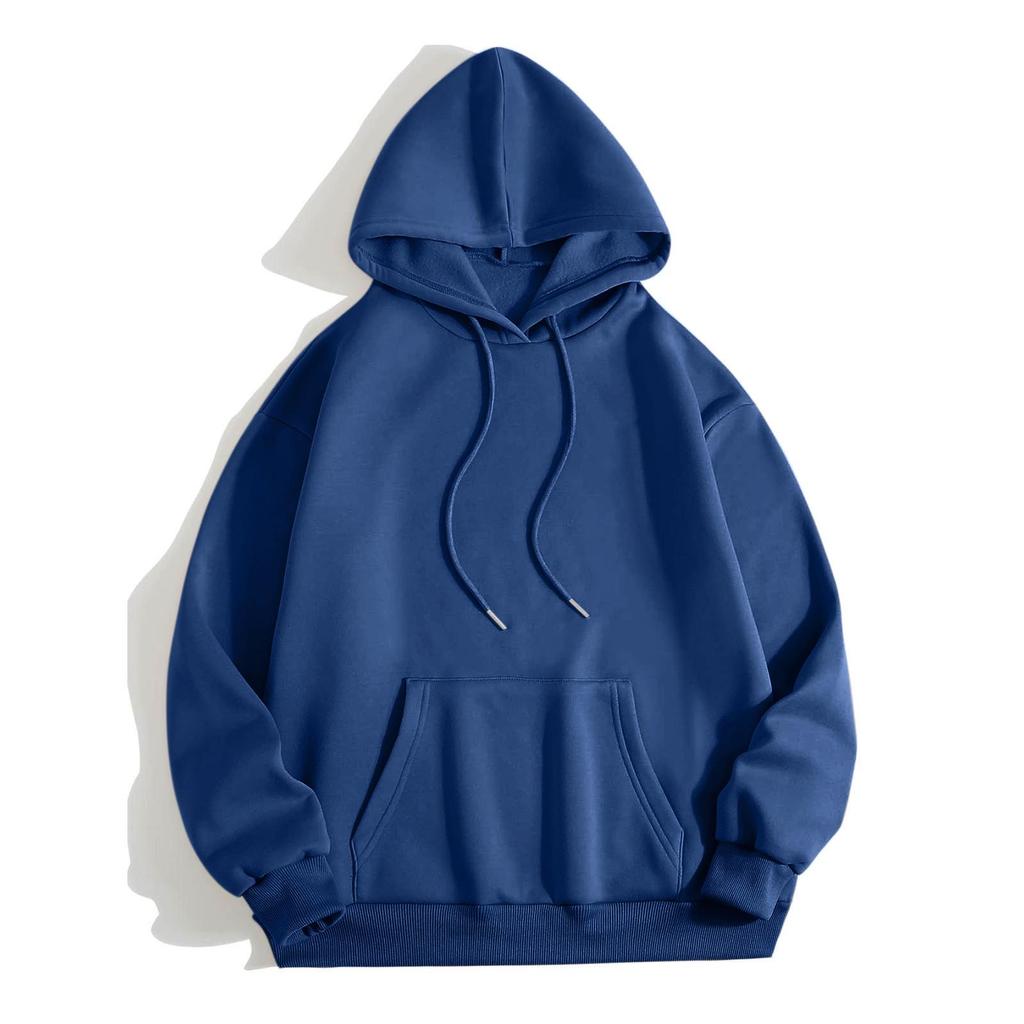 2023 Europäisches Herbst/Winter Damen Samt Kapuzenpullover mit langen Ärmeln