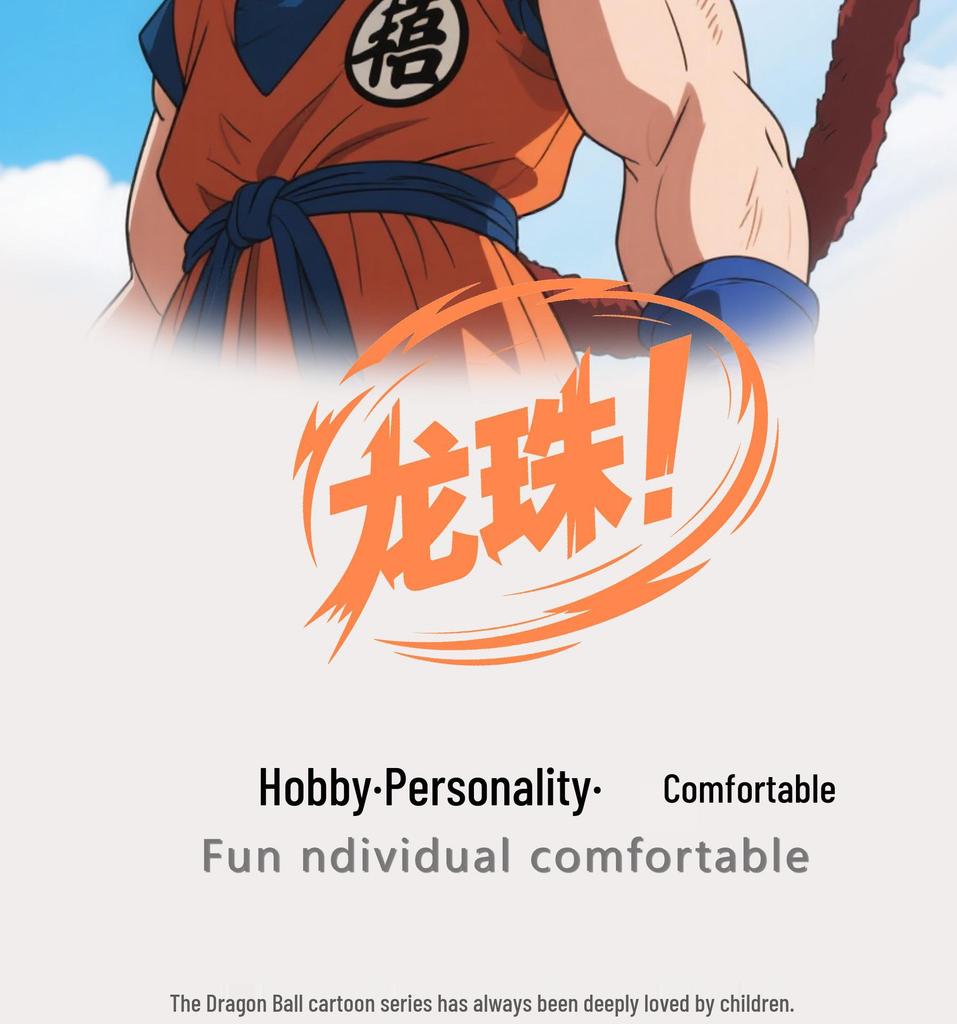 Dragon Ball Goku Kids Non-Slip Beach Clog Sandals