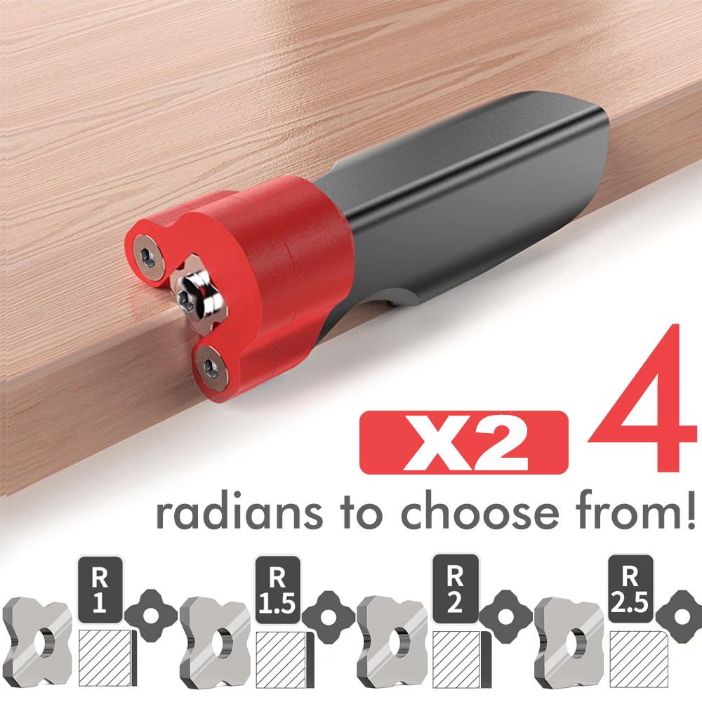 Woodworking Edge Trimming Knife Corner Manual Planer Blade Hand Tools Wood Deburring Chamfering Fillet Scraper