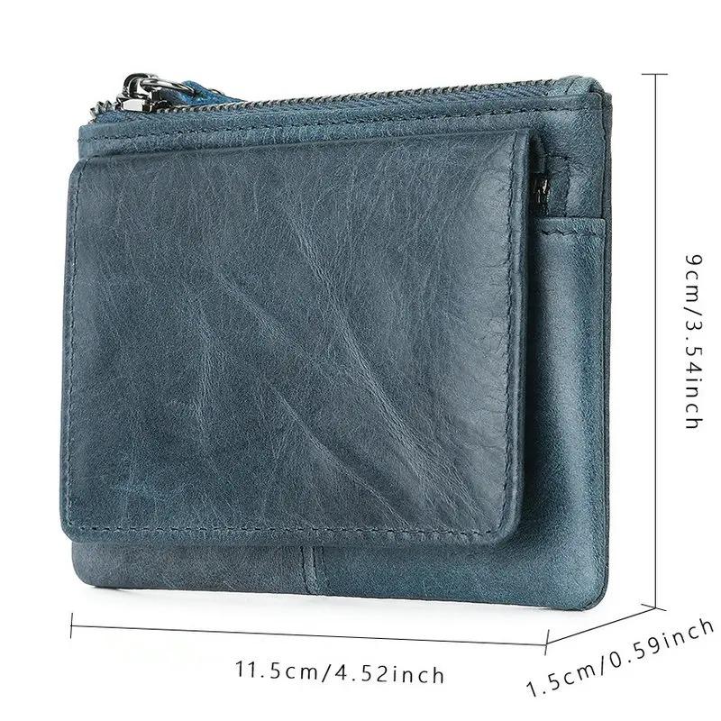 Hakiki Deri Bozuk Para Cüzdanı Retro Bozuk Para Kesesi Mini Cüzdan Erkek ve Kadın Bozuk Para Cüzdanları Yaratıcı Bozuk Para Cüzdanı