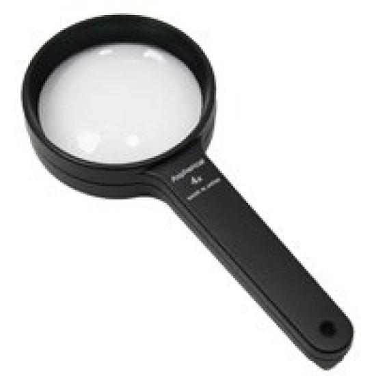 Ikeda Lens AS-13 Aspherical High-Power Hand Magnifier, 4x 75mm