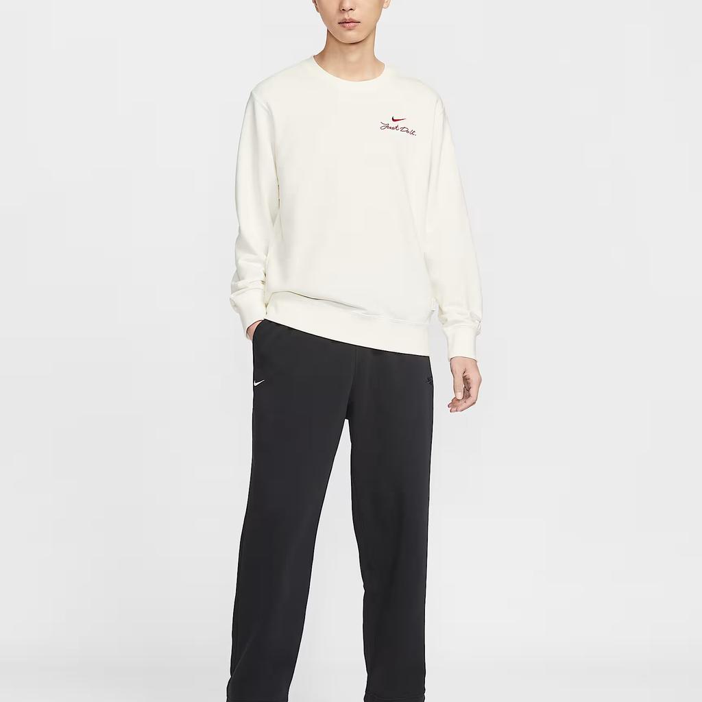 Nike Club FW25 Rok koně Limitovaná edice Pulovr s kulatým výstřihem Sportovní mikina s dlouhým rukávem Pánská mikina IR0102133