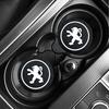 Non-slip Car Water Cup Pad Coaster Rubber Mat Bottle Holder Interior Anti-skid Cup Holder For Peugeot 208 3008 308 508 408 2008