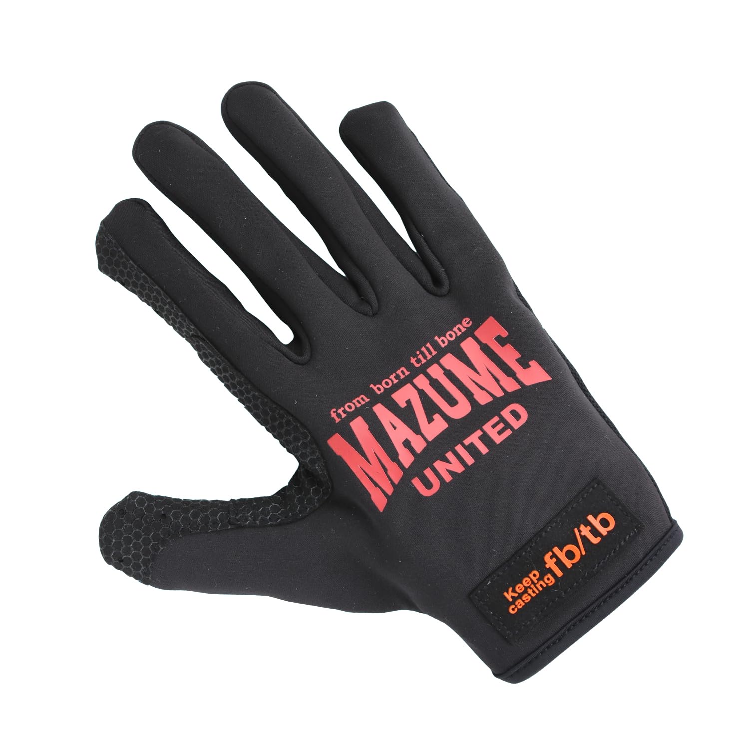 Mazume Light Winter Gloves Size L (5-Finger) MZGL-F740-05 Red,