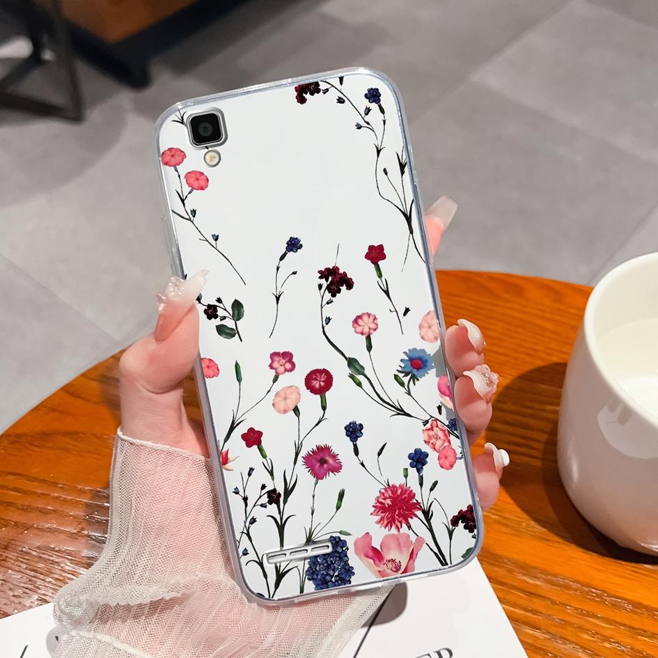 Für Oppo F3 F11 F21 F7 F9 F1 F1S F5 F19 F17 F15 Pro Handyhülle Schöne Bunte Blume Transparentes Silikon TPU Anti-Sturz Schutzhülle Oppo Capa