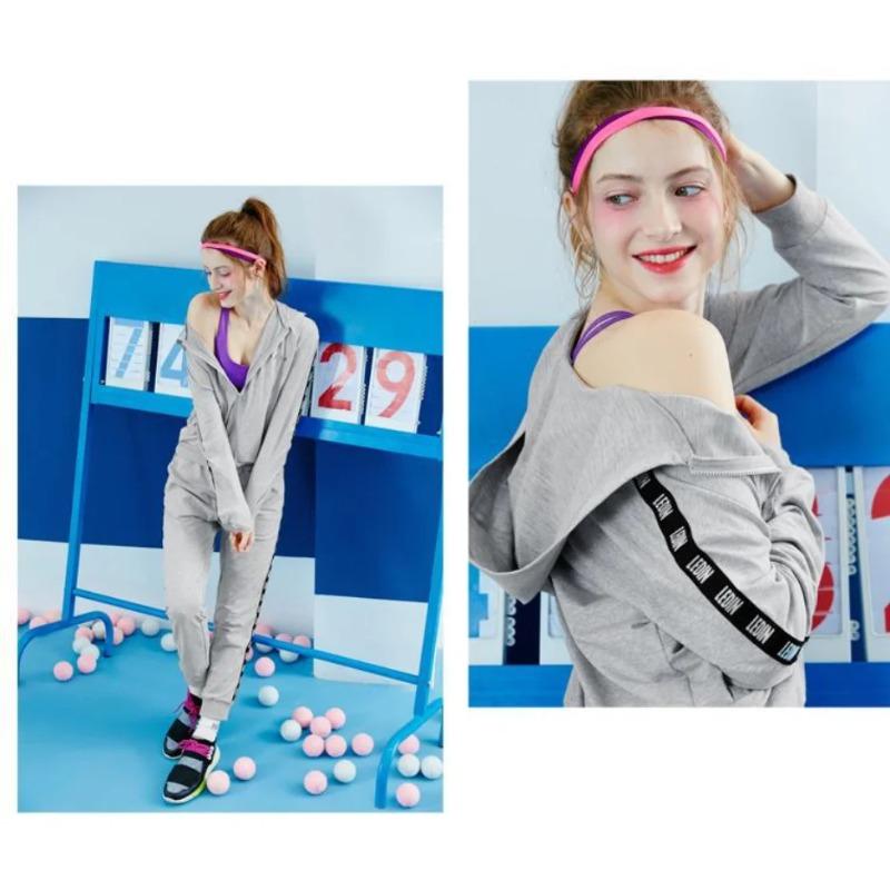 5pcs Elastic Sweat Hairband Yoga Running Fitness Headband Thin Sports Ladies Men Hairband Anti-skid Hair Decoration