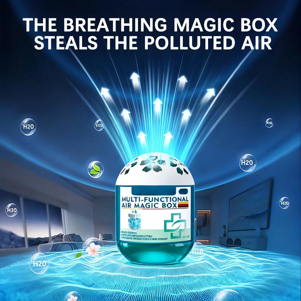 1/2pcs Air Magic Box, Indoor Air Purification Dust Removal Magic Box,Automatic Dust-Sucking for Home Office Bedroom Kitchen