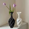Modern Minimalist Flower Vase Creative 3D Printed Flower Vase Decorative Household Living Room Tabletop Vasen Household Aesthetic Design
