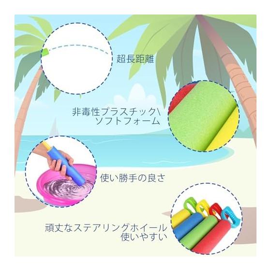 Formemory Water Gun, Backpack Type, Water Gun, Backpack Type, Cute Water Pistol, Large Capacity, Tank Type, Super Strong Flying Distance, Pool,