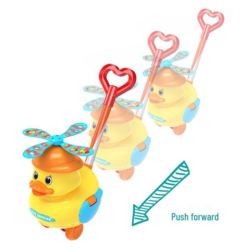 Children's Airplane Animal Push Walker Toy