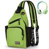 Geestock Convertible Backpack 2 In1 Small Sling Backpack For Women Crossbody Daily Bag Waterproof Chest Bag For Travel Hiking
