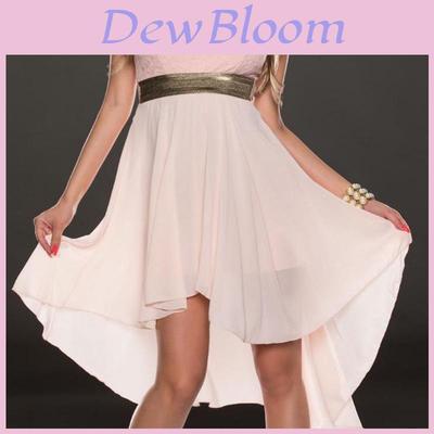 Elegant Women Ladies Strapless Chiffon Pleated High-waisted Bridesmaid Dress In Premium Quality Fabric For Timeless Style