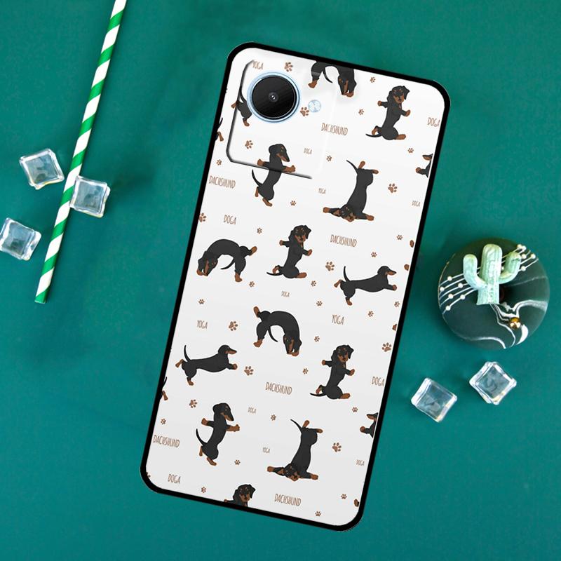 

Dachshund Sausage Dog For Realme C71 C75 C55 C53 C67 C61 C33 C63 C51 10 11 12 13 14 Pro Plus C65 GT7 15 Pro Case Realme C67 4G