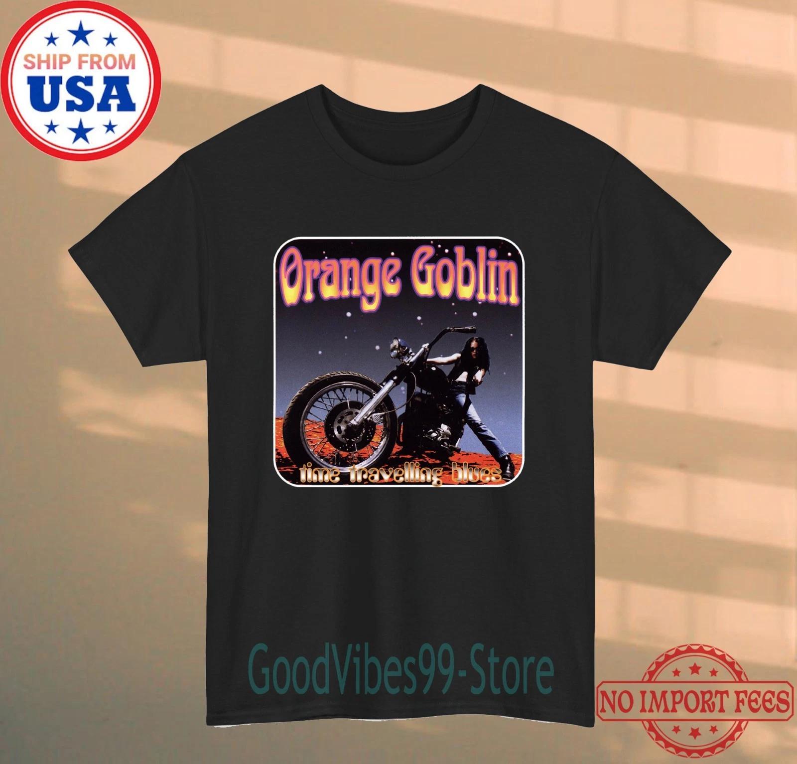 Orange Goblin Time Travelling Men s Black Size S-5XL XL