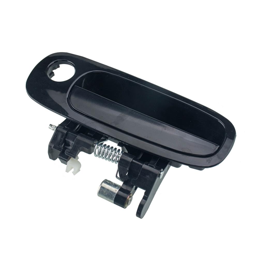 2PCSSet Car Outer Door Handle Compatible for 19982002  Corolla Black
